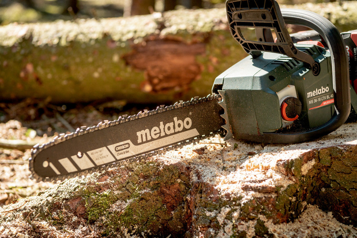 Metabo 601613850 - Sierra de cadena de batería MS 36-18 LTX BL 40