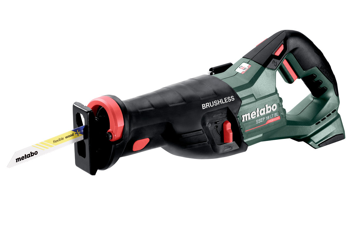 Metabo 601617840 - Sierra de sable de batería SSEP 18 LT BL