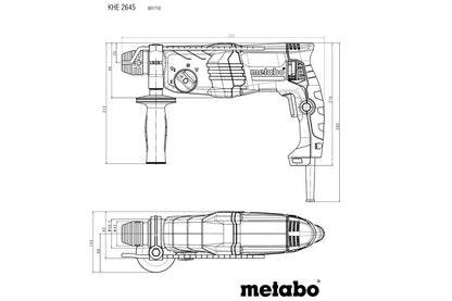 Metabo 601710500 - Martillo combinado KHE 2645
