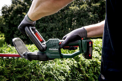 Metabo 601718850 - Cortasetos de batería HS 18 LTX 55