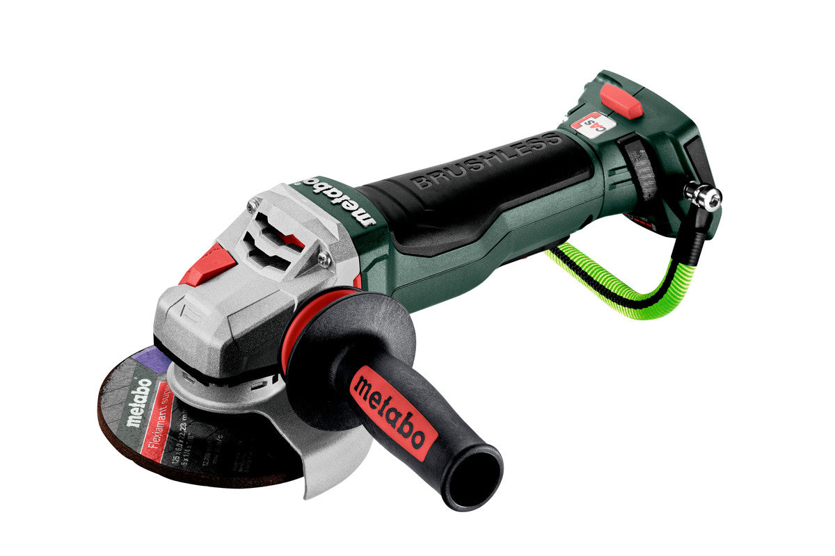 Metabo 601734840 - Amoladora angular de batería WPBA 18 LTX BL 15-125 Quick DS