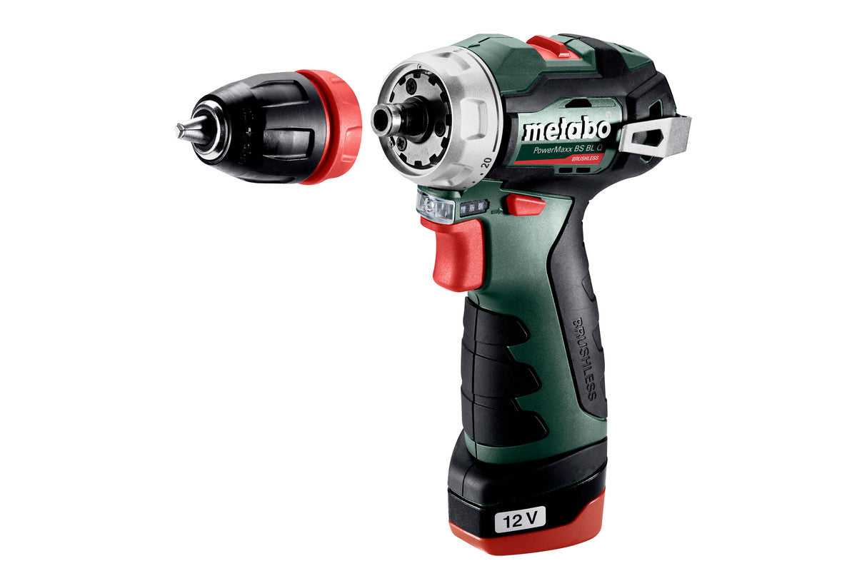 Metabo 601749500 - Taladro atornillador de batería PowerMaxx BS BL Q