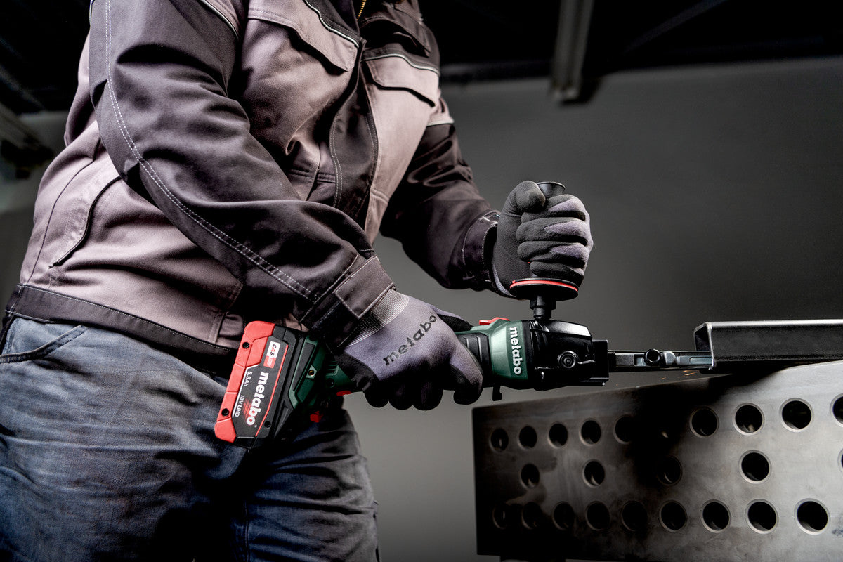 Metabo 601767840 - Lijadora de banda estrecha de batería BFVB 18 LTX BL 90