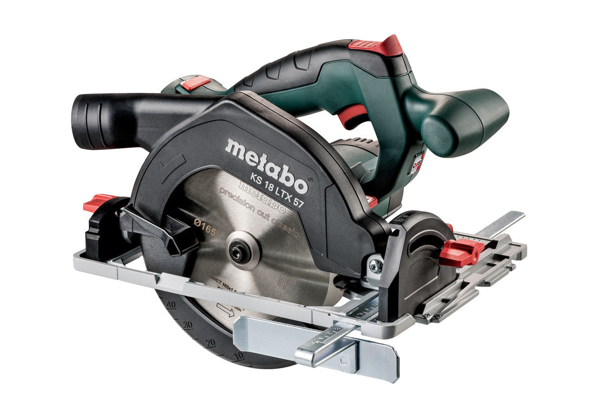 Metabo 601857840 - Sierra circular manual de batería KS 18 LTX 57