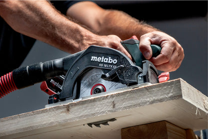 Metabo 601857840 - Sierra circular manual de batería KS 18 LTX 57