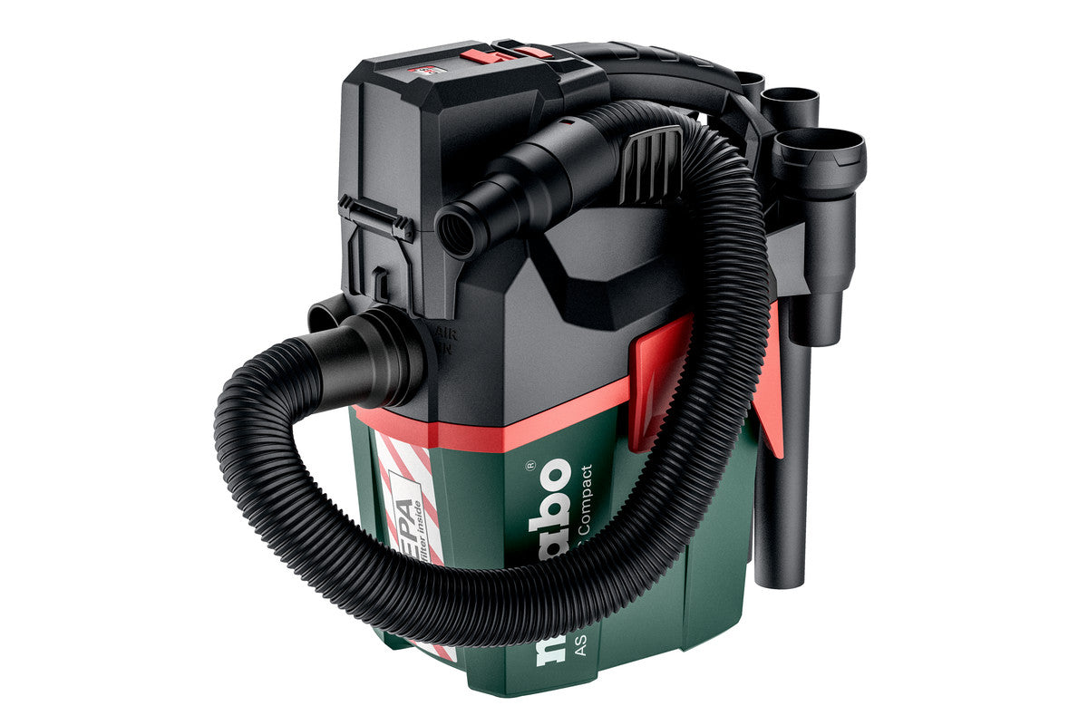 Metabo 602029850 - Aspirador de batería AS 18 HEPA PC Compact