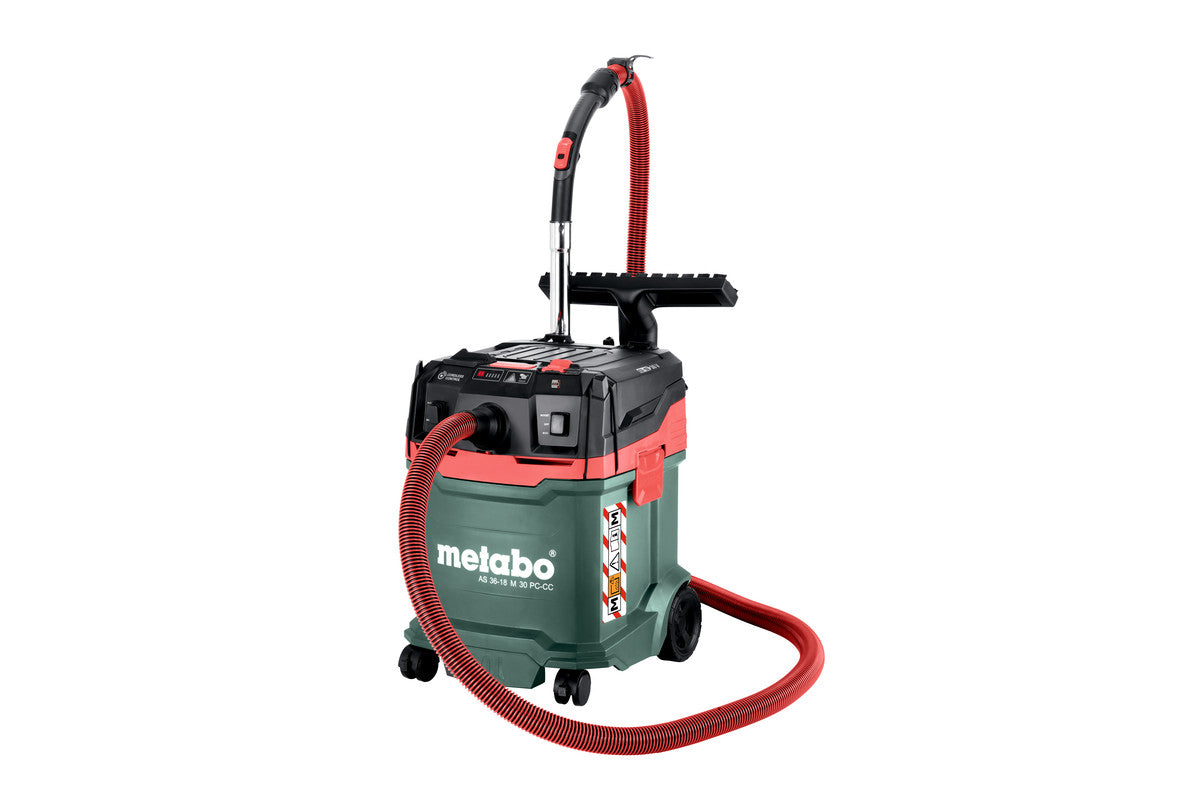 Metabo 602074850 - Aspirador de batería AS 36-18 M 30 PC-CC