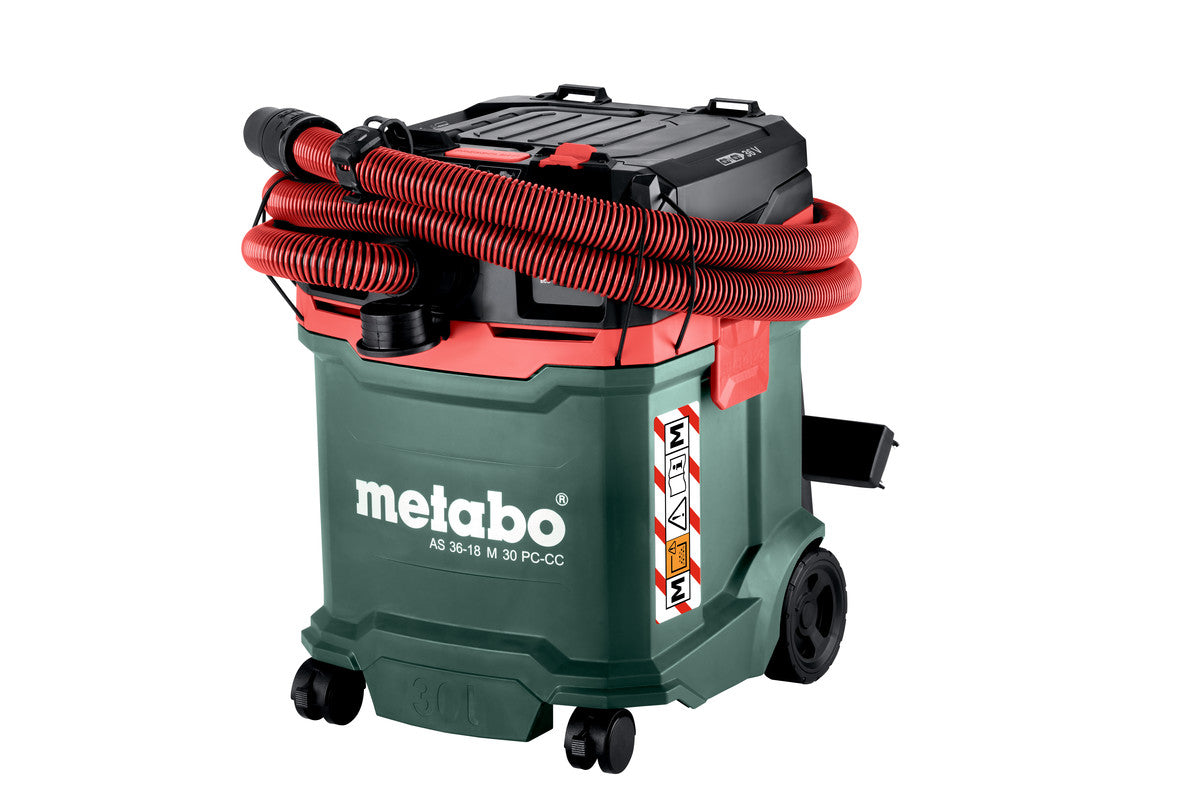Metabo 602074850 - Aspirador de batería AS 36-18 M 30 PC-CC