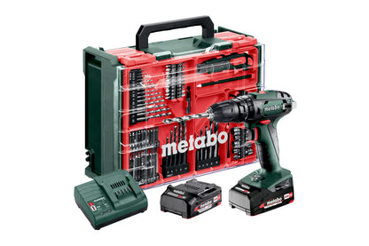 Metabo 602245710 - Taladro atornillador de percusión de batería SB 18 Set