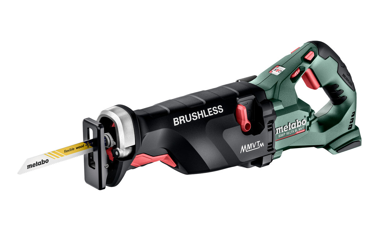 Metabo 602258840 - Sierra de sable de batería SSEP 18 LTX BL MVT