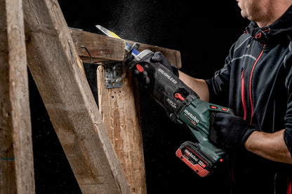 Metabo 602258840 - Sierra de sable de batería SSEP 18 LTX BL MVT