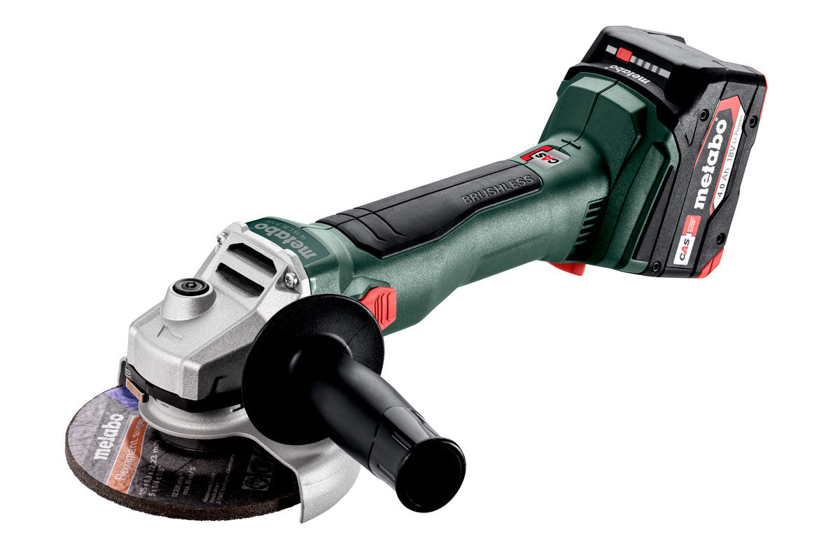 Metabo 602374510 - Amoladora angular de batería W 18 L BL 9-125