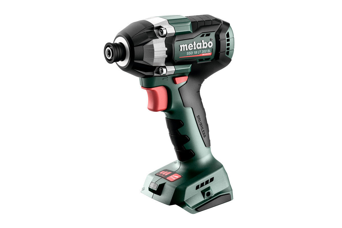 Metabo 602397840 - Atornillador de impacto de batería SSD 18 LT 200 BL