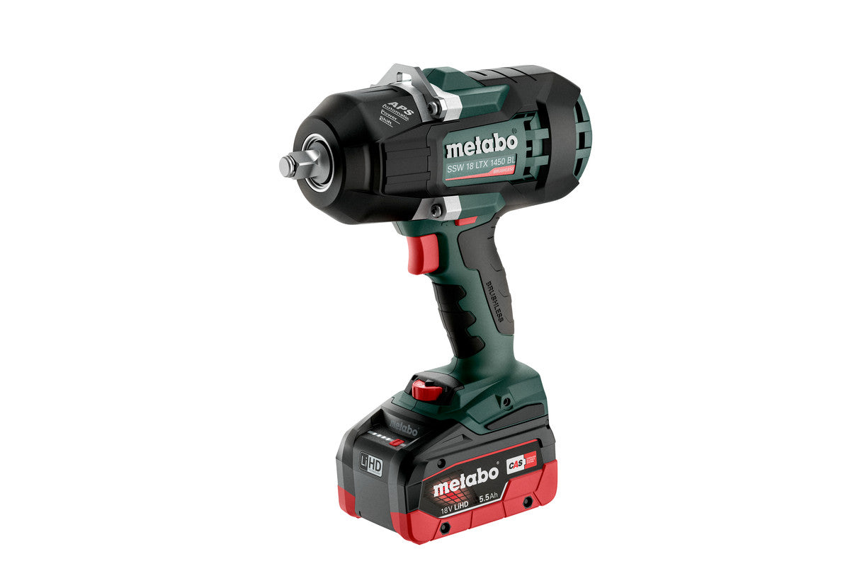 Metabo 602401660 - Atornillador de impacto de batería SSW 18 LTX 1450 BL
