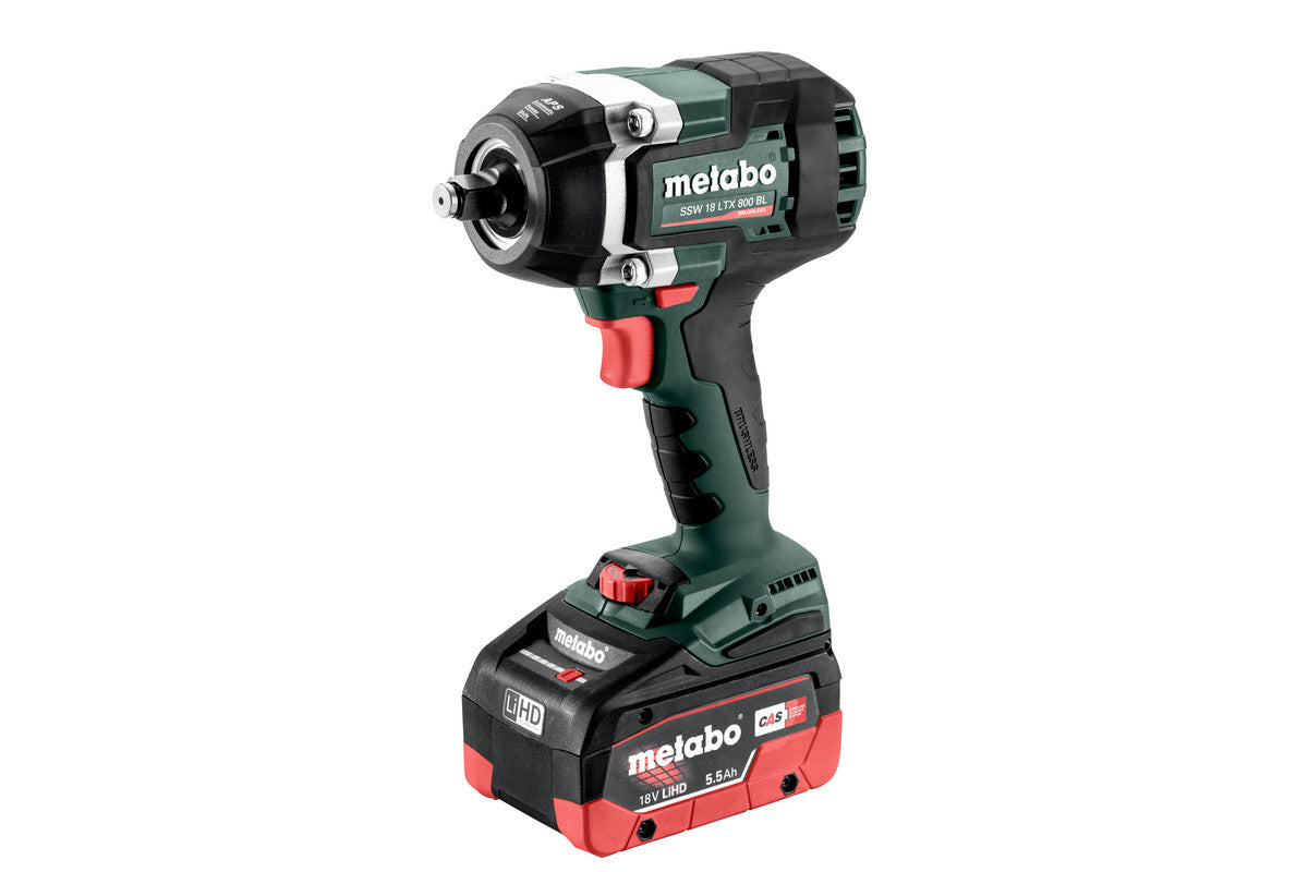 Metabo 602403660 - Atornillador de impacto de batería SSW 18 LTX 800 BL