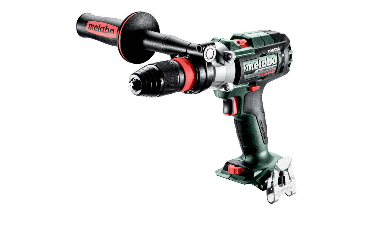 Metabo 603182840 - Taladro atornillador de percusión de 3 marchas de batería SB 18 LTX-3 BL Q I Metal