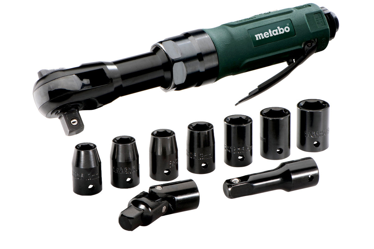 Metabo 604119500 - Juego atornillador de carraca neumático DRS 68 1/2"