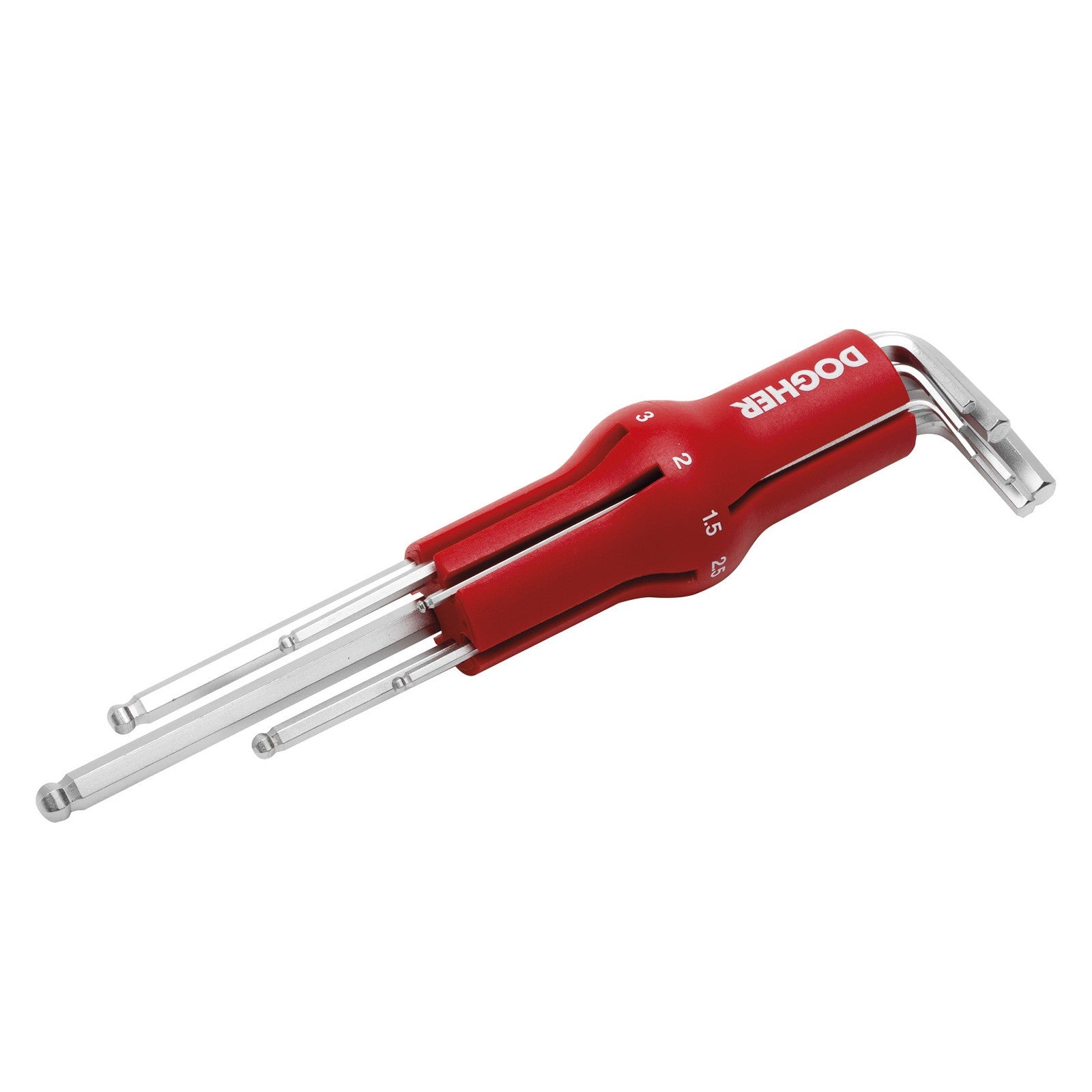 Dogher 605-037 - Juego De Llaves Hex.Red.Xl T/Canut1,5-6