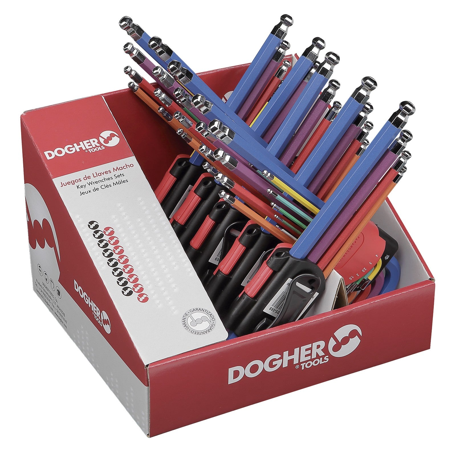 Dogher 605-069J - Expositor Mostrador Llaves Allen 605-069