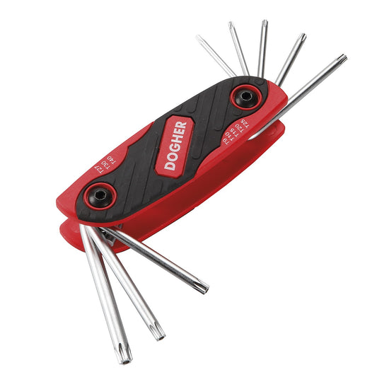 Dogher 606-018 - Juego Llaves Macho Navaja 8Pzas T10-T40