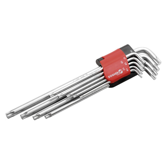 Dogher 608-009 - Juego Llaves Macho Torx Xl 9Pzas T10-T50