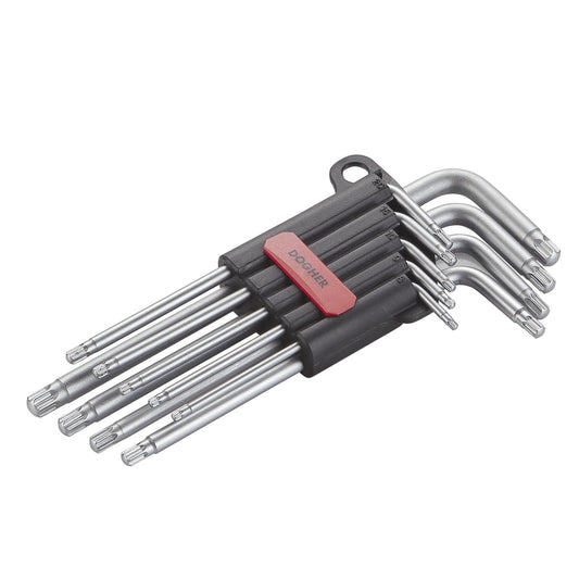 Dogher 608-109 - Juego L/Macho Torx 9Pzas T8-T40 Profix