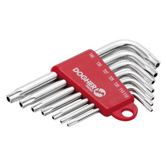 Dogher 609-007 - Juego Llaves Macho 7Pzs Ts10-Ts40