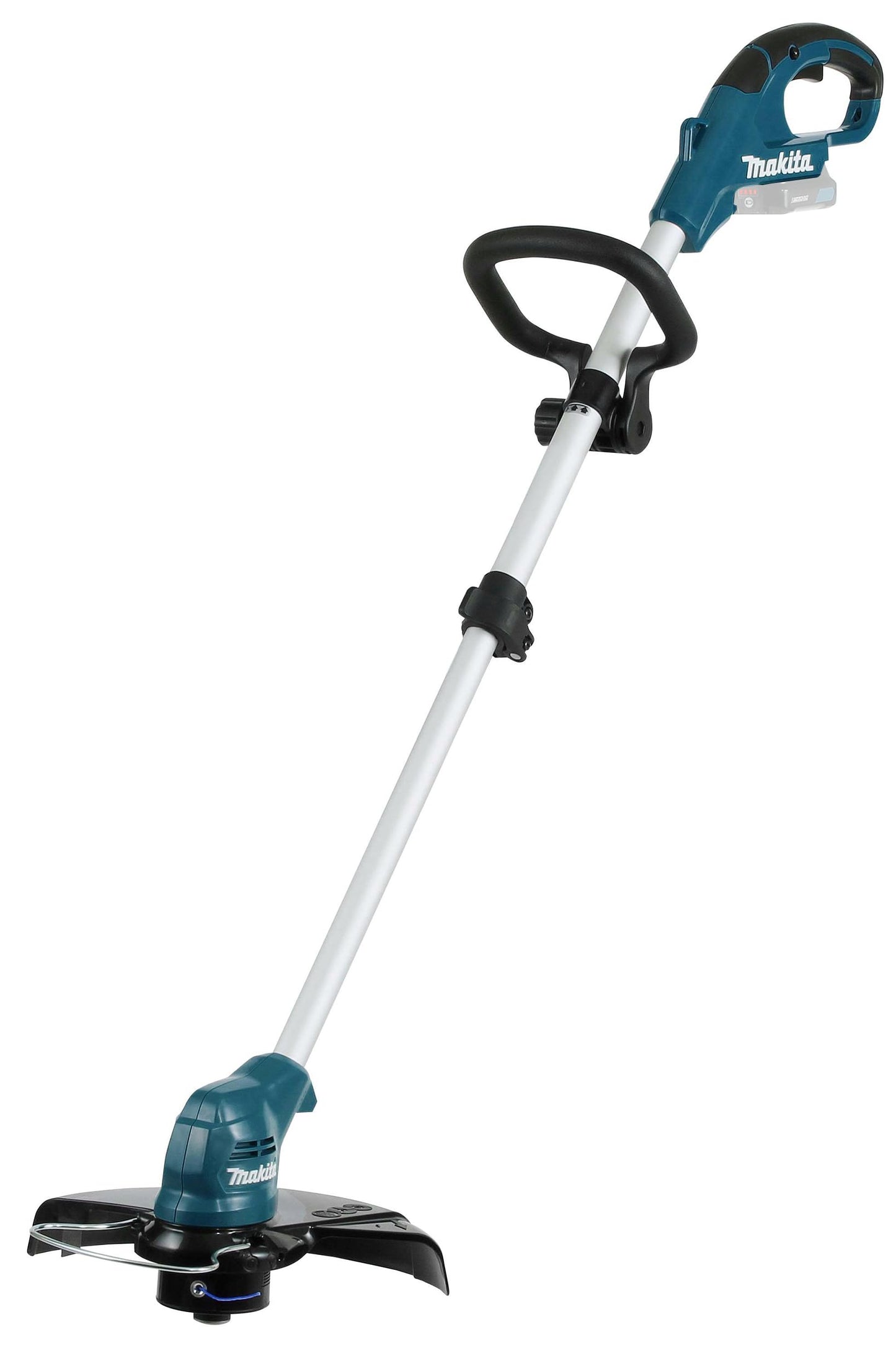 Makita UR100DZ - Cortadora de césped inalámbrica de 10,8 V (sin batería, sin cargador), azul/plata