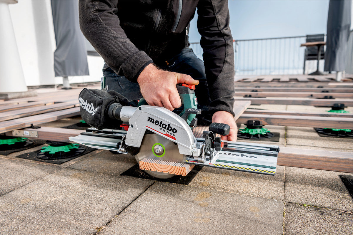 Metabo 611866840 - Sierra circular manual de batería KS 18 LTX 66 BL