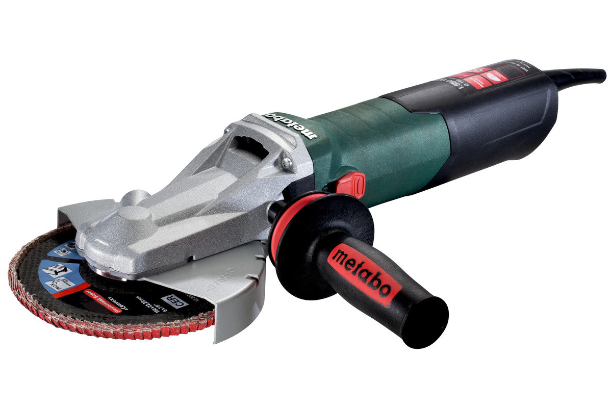 Metabo 613083000 - Amoladora angular de cabeza plana WEF 15-150 Quick