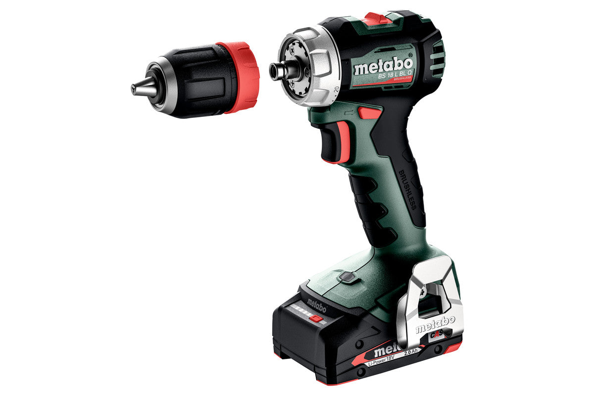 Metabo 613156500 - Taladro atornillador de batería BS 18 L BL Q