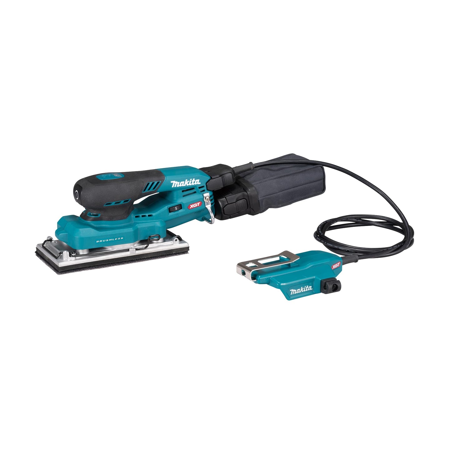 Makita BO007CGZ - Lijadora orbital sin escobillas 40V Max Li-ion XGT, baterías y cargador no incluidos