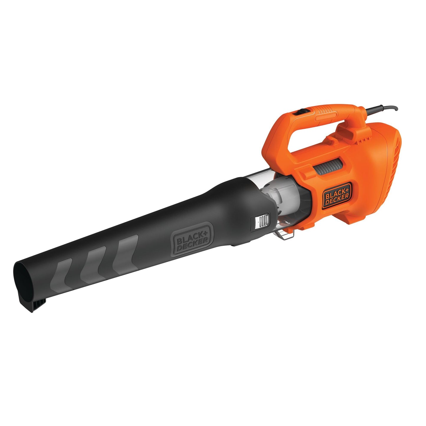 BLACK+DECKER Soplador de Hojas Axial 1.850W, Velocidad de Soplado 225 km/h, Volumen de Soplado 12.5 m³/min, Ventilador Axial Diseño Ligero y Compacto, BEBL185-QS