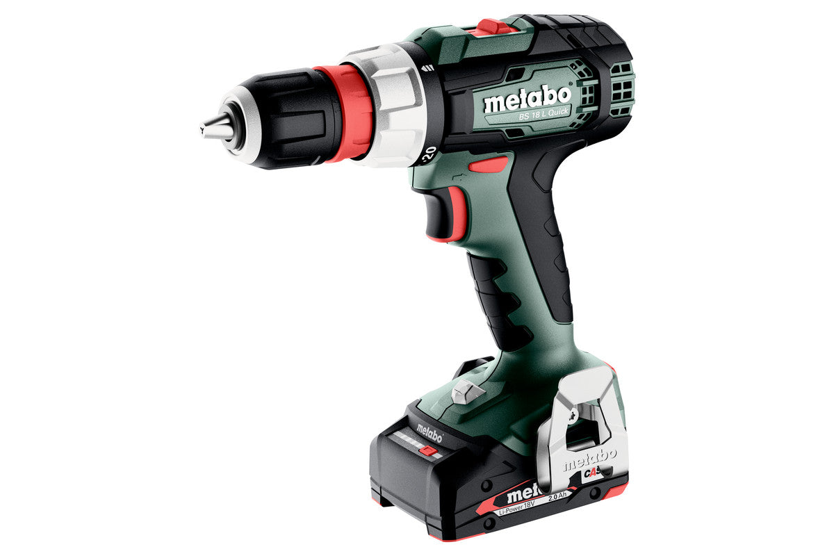 Metabo 614052500 - Taladro atornillador de batería BS 18 L Quick