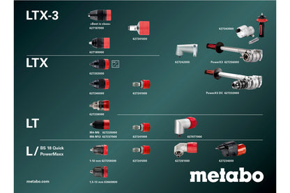 Metabo 614052500 - Taladro atornillador de batería BS 18 L Quick