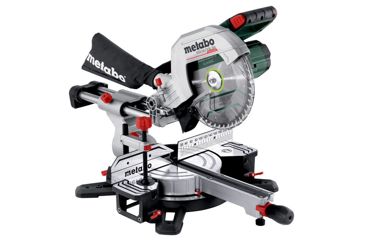 Metabo 614254850 - Ingletadora de batería KGS 18 LTX BL 254