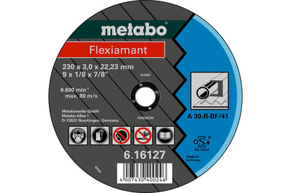 Metabo 616310000 - Clase de calidad A 30-R "Flexiamant" acero - Lote de 25 uds
