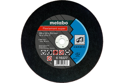 Metabo 616339000 - Clase de calidad A 30-R / A 36-S "Flexiamant Super" acero - Lote de 10 uds — 616339000