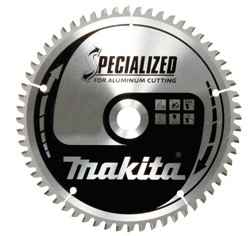Makita B-33261 - Disco de sierra circular Specialized 190 x 30 mm, 60 dientes, para aluminio
