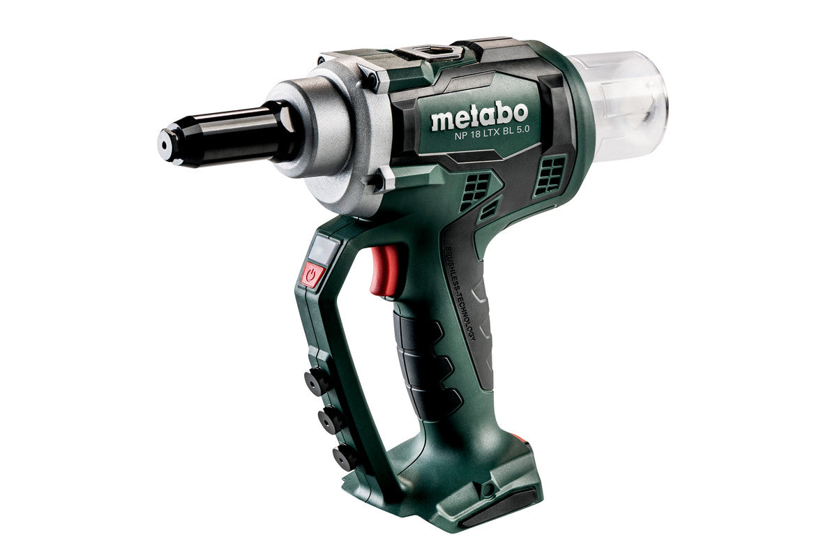 Metabo 619002840 - Pistola de remache ciego de batería NP 18 LTX BL 5.0