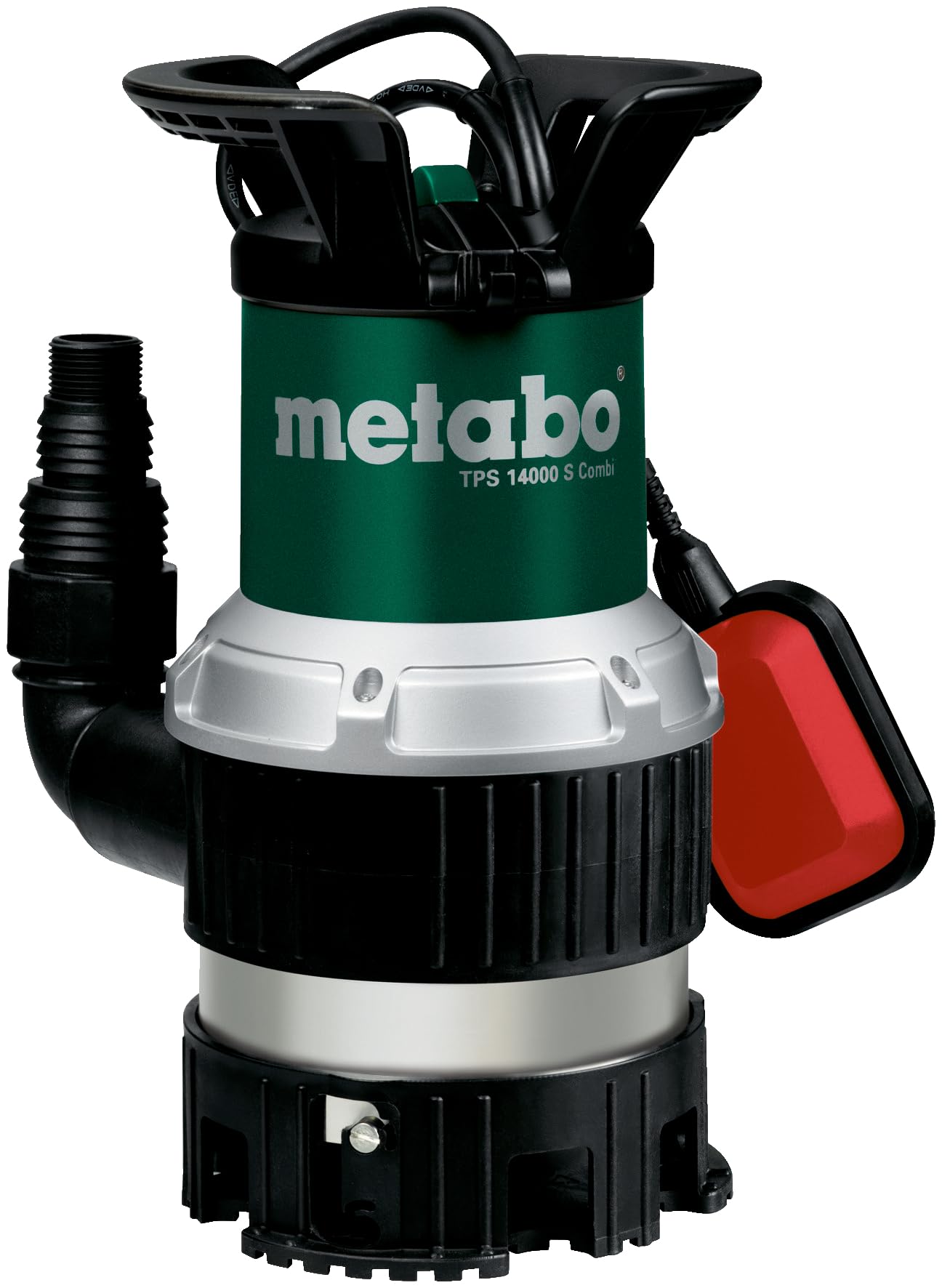 Metabo 251400000 - Bomba sumergible TPS 14000 S Combi, agua limpia y sucia, 14.000 l/h