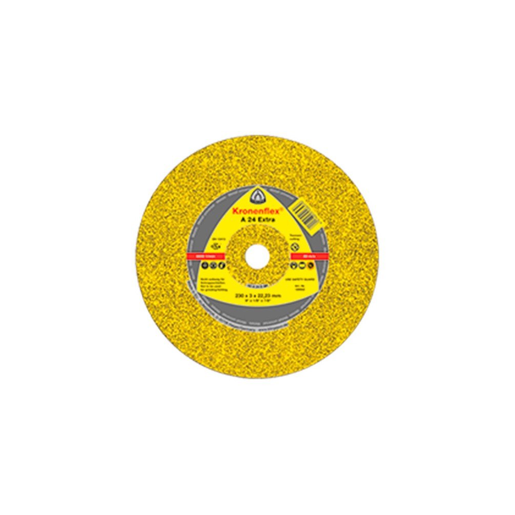 Klingspor 286456 - Disco de corte Kronenflex para metal A 24 Extra, 230 x 2 x 22,23 mm