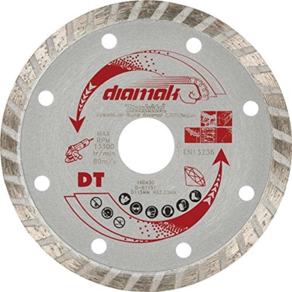 Makita D-61151 - Disco diamante diamak 115 banda turbo