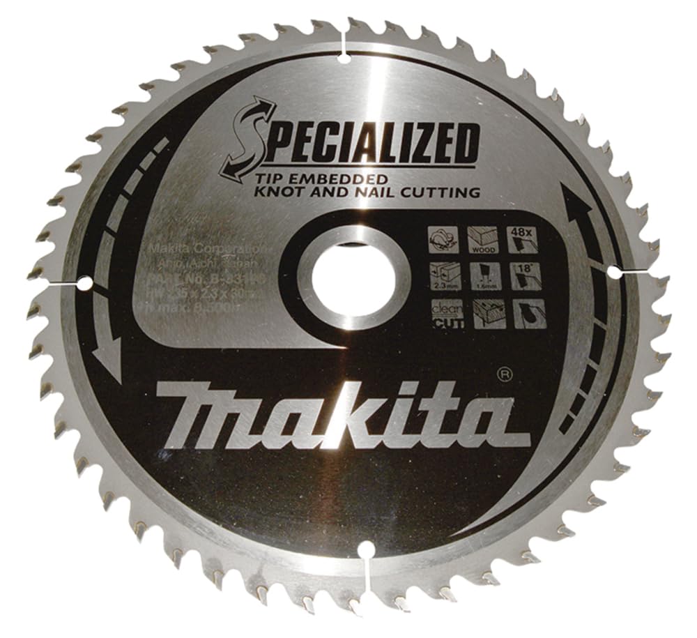 Makita B-33196 - Specialized Hoja, 235 x 30 mm, 48 dientes, B de 33196
