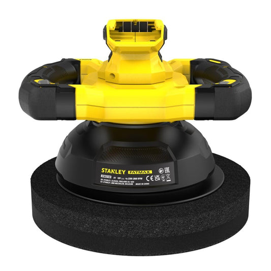 Pulidora V20 Li-Ion 18V, 3 velocidades 2.200/2.400/2.800 rpm, diámetro 254mm, tamaño de órbita 12mm, vibración 5,4m/s. Sin batería/cargador