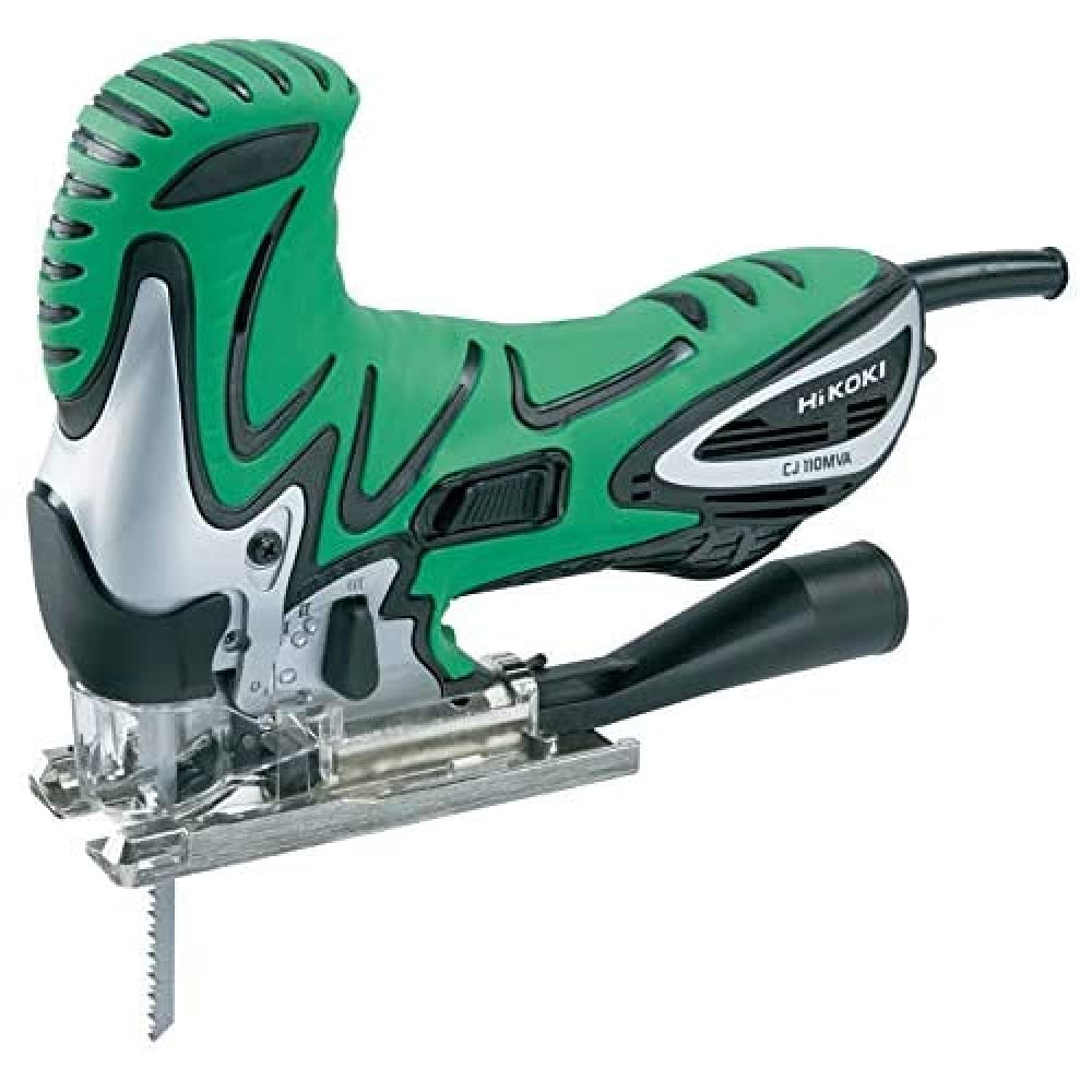 Hikoki CJ110MVAWSZ - Sierra de calar 720 W CJ110MVA, corte 110 mm en madera, con maletín