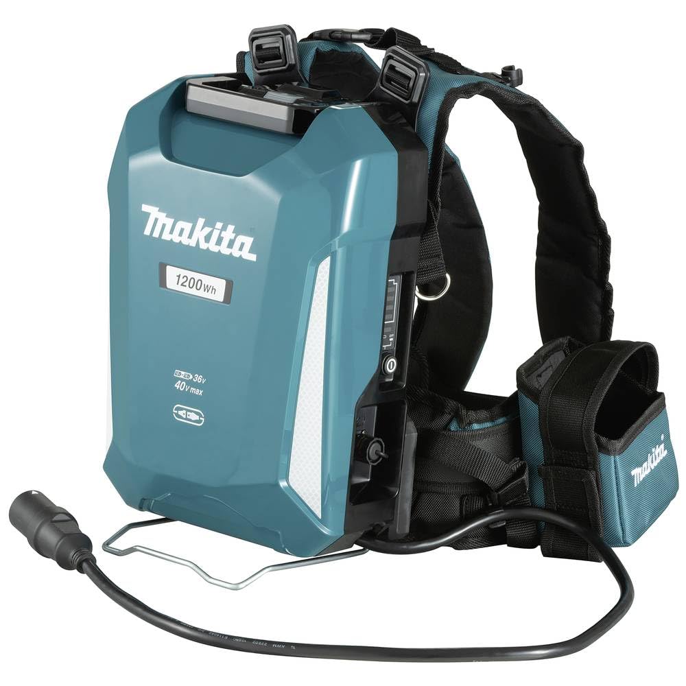 Makita PDC1200A01 - Batería de Mochila 40Vmax 33,5Ah con Conector x2