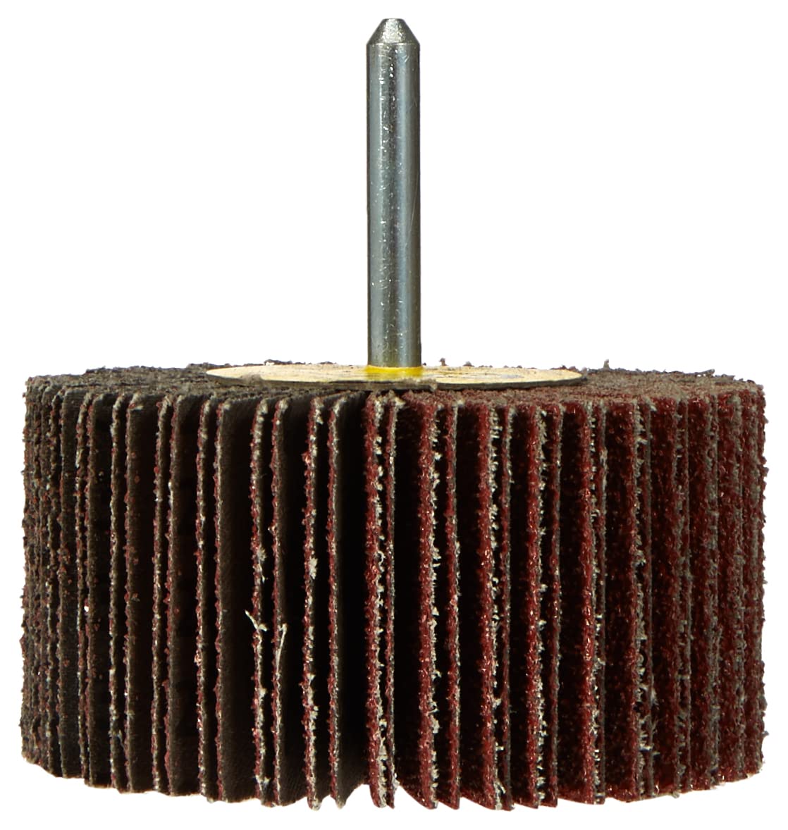 Klingspor 13158 - Rueda de láminas con vástago KM 613, grano 40, 80 x 40 x 6 mm