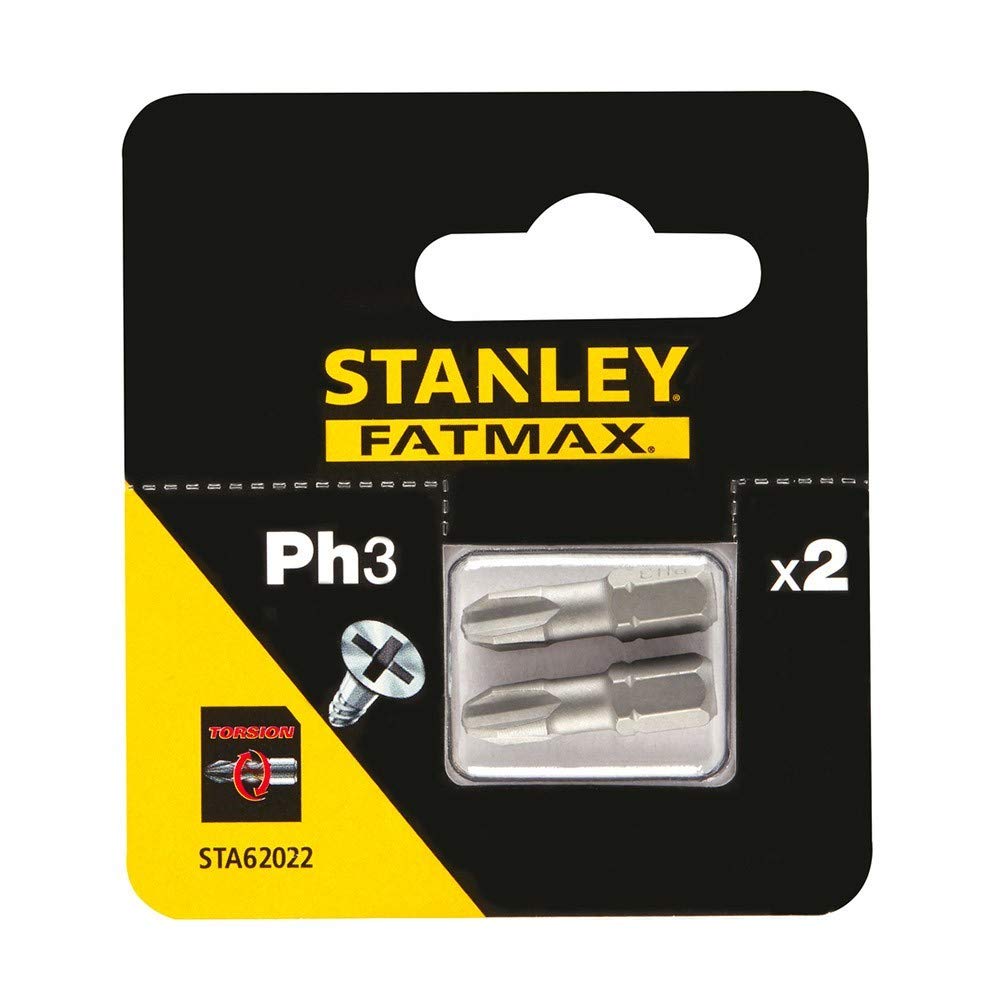 2 puntas Torsion 25mm Ph3