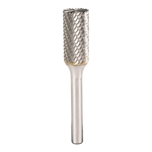 Klingspor 295483 - Fresa rotativa de metal duro HF 100 B cilíndrica con dentado frontal ZYAS, 3 x 14 mm, vástago de 3 mm